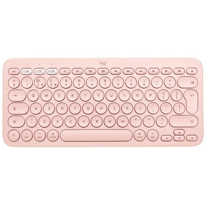 Logitech K380 Multi-Device Bluetooth US Rose (920-009867) - зображення 1