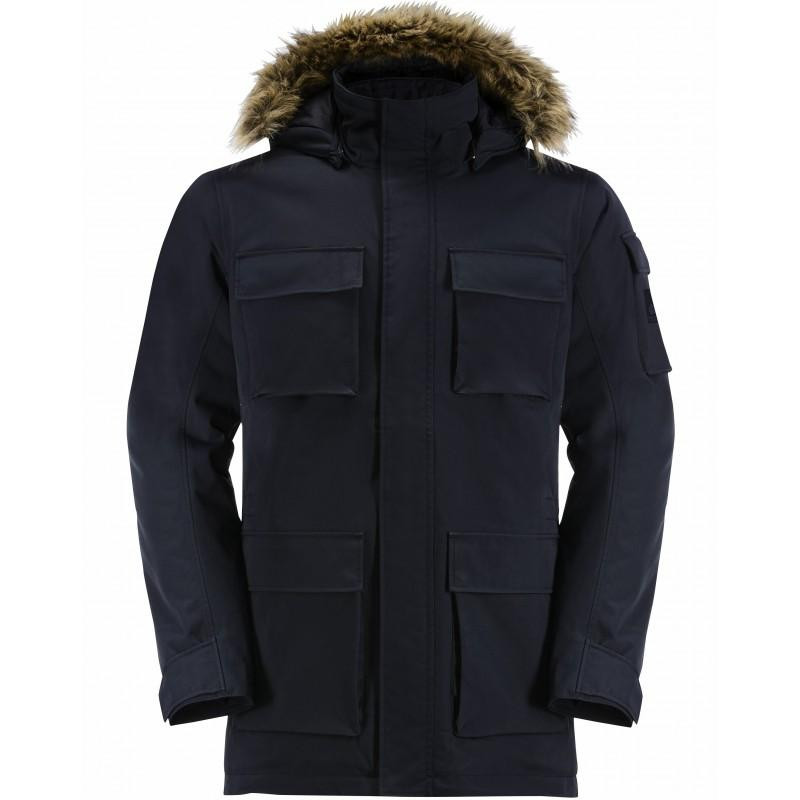 Jack Wolfskin Парку  Glacier Canyon Parka 1107674-1010 L Темно-синя (4064993495409) - зображення 1