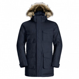   Jack Wolfskin Пуховик  Winterfrost Down Parka M 1115441-1010 XL Темно-синя (4064993504521)