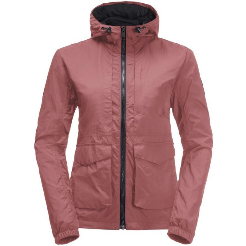 Jack Wolfskin Ветровка  Lightsome Wander Jkt W 1307671-2191 XS Темно-рожева (4064993654509) - зображення 1