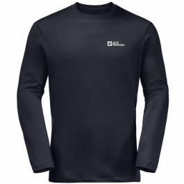   Jack Wolfskin Лонгслив  Essential Longsleeve M 1808821-1010 M Темно-синий (4064993570144)