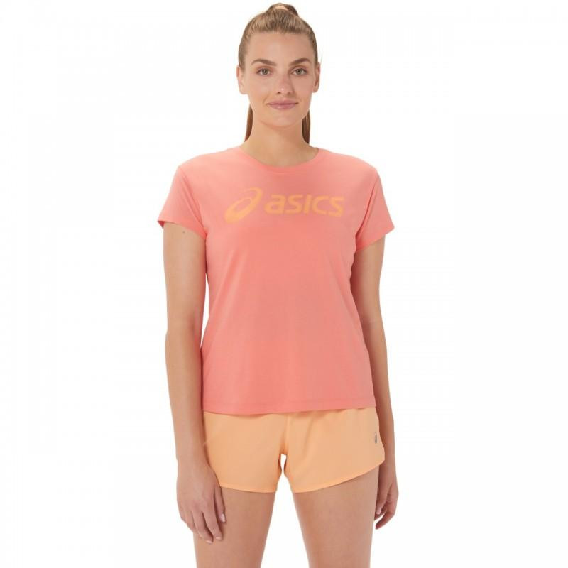 Asics Футболка жіноча  Big Logo Tee Iii 2032C411-701 XS Рожева (4550456347120) - зображення 1