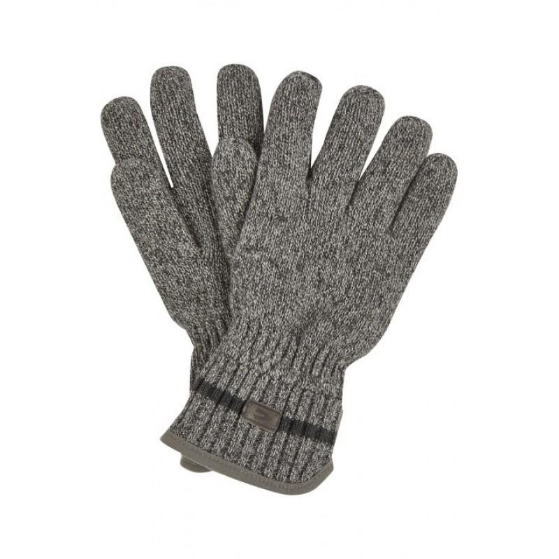 Camel Active Рукавички  Knitted Gloves L сірі (408520-8G52-06) - зображення 1