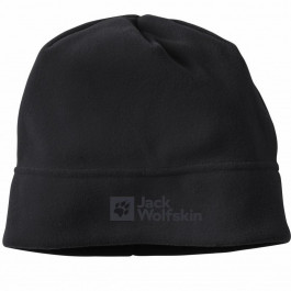   Jack Wolfskin Шапка  Real Stuff Beanie 1909852-6000 One Size Чорна (4064993573732)