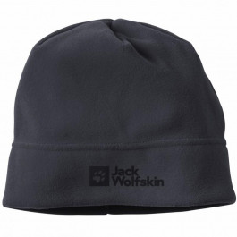   Jack Wolfskin Шапка  Real Stuff Beanie 1909852-6230 One Size Темно-сіра (4064993573756)