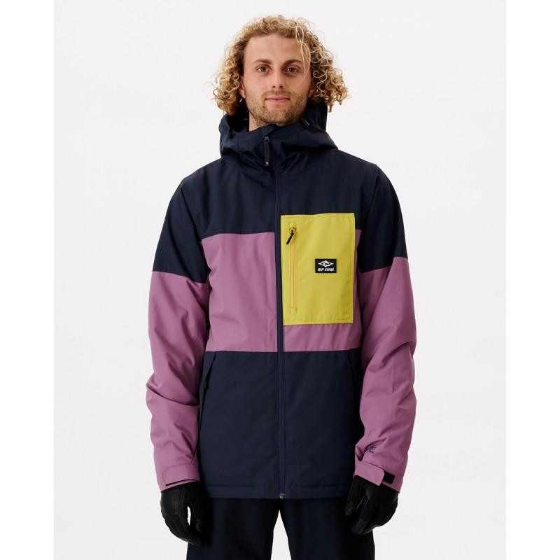 Rip Curl Лижна куртка  Notch Up Jacket 005MOU-49 L Синя з фіолетовим (9354610989301) - зображення 1