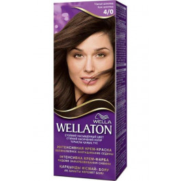 Wella Крем-краска для волос  стойкая 4/0 Темный шоколад