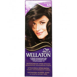 Wella Крем-краска для волос  интенсивная 3/0 Темный шатен