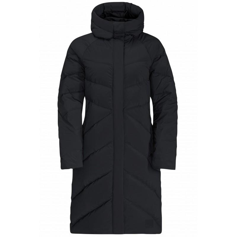 Jack Wolfskin Пуховик  Marienplatz Coat W 1206971-6350 XS Темно-сірий (4064993844641) - зображення 1