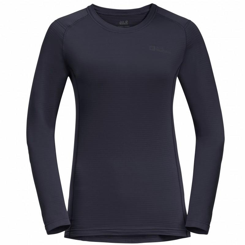 Jack Wolfskin Спортивна кофта  Infinite L/S W 1808242-1388 XS Графітова (4064993866872) - зображення 1