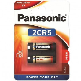 Panasonic 2CR5 bat(6В) Lithium 1шт (2CR-5L/1BP)