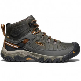   KEEN Черевики трекінгові targhee iii mid wp m (1017787) 12 Зелений, Коричневий