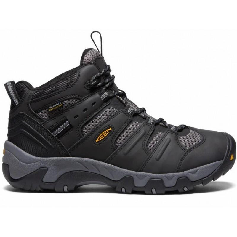 KEEN Черевики трекінгові koven mid wp m (1020210) 12 Чорний, Сірий - зображення 1