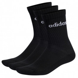 Adidas Набір шкарпеток  C Lin Crew 3P IC1301 S (37-39) 3 пари Black (4066746459751)