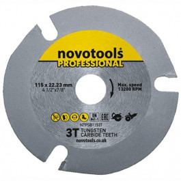 NovoTools Professional 115х22,23мм (NTPSB1153T)