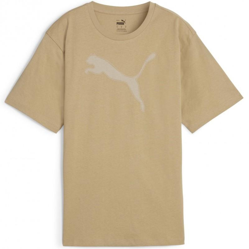 PUMA Футболка жіноча  Her Graphic Tee Prairie Tan 679914-83 S Бежева (4099686982737) - зображення 1