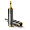 UGREEN AV168 3.5mm Male to 6.35mm Female Adapter 1pcs Black (6957303867110) - зображення 1