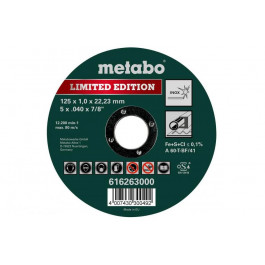 Metabo Відрізний диск Metabo A 60-T, обмежена партія 125 x 1,0 (616263000)