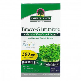 Natures Answer Брокко-глутатіон  500 мг 60 вегетаріанських капсул (NTA16030)