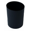 BuroMax Стакан пластиковый для письменных принадлежностей  Jobmax, черный (BM.6351-01) - зображення 1