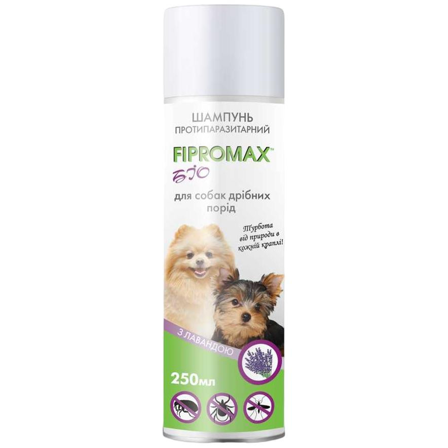 FIPROMAX Шампунь  БІО для дрібних собак 250 мл (4820237150172) - зображення 1