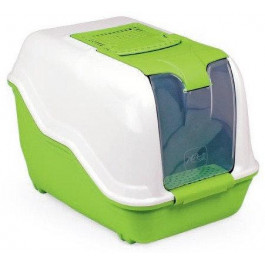 MPS Туалет для кішок  Netta Green бокс із фільтром 66x49x50 см зелений