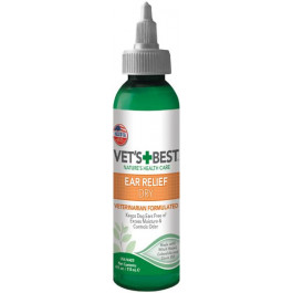 Vet's Best Лосьйон  Ear Relief Dry для догляду за вухами для собак 118 мл (vb10022)