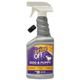 TropiClean 015472  Urine Off Спрей для удаления органических пятен и запахов собак, 500 мл
