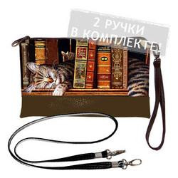 Presentville Клатч через плече Кіт у книгах KL_GL_TBR010 - зображення 1