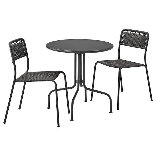 IKEA Стол и 2 стула LACKO / VIHOLMEN (194.135.24) - зображення 1