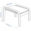 IKEA POANG-3 okleina debowa/Hillared bezowy (992.874.75) - зображення 2