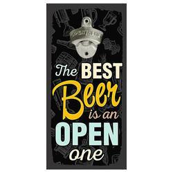 Presentville Настінна відкривачка для пляшок The best beer is an open one ODP_20J008
