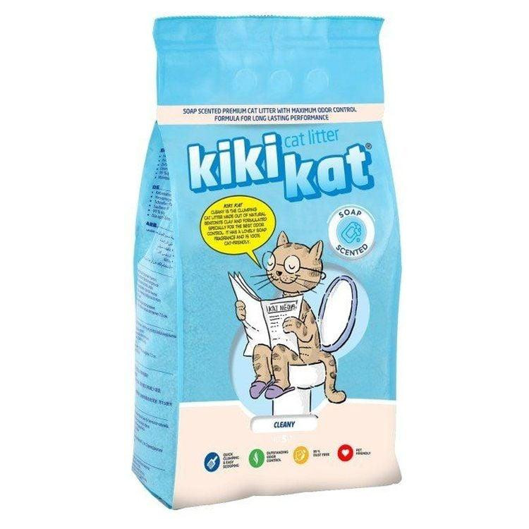 Kikikat Cat Litter Cleany, 5 л (8682408688091) - зображення 1