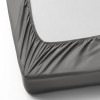 IKEA ULLVIDE простыня с резинкой, 140x200, серый (803.427.21) - зображення 3