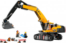 LEGO Жовтий будівельний екскаватор (60420)