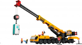 LEGO Жовтий мобільний будівельний кран (60409)