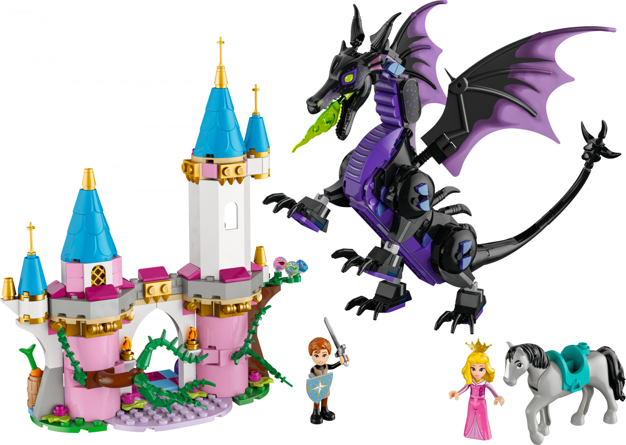 LEGO Зовнішність Дракона Малефісенти (43240) - зображення 1