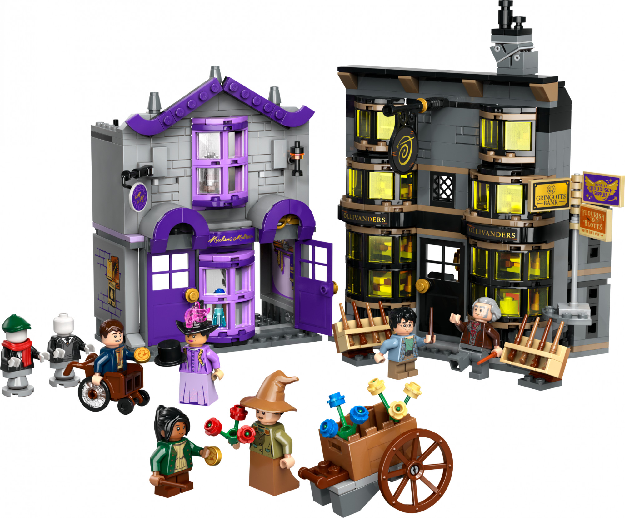 LEGO Лавка Оллівандера та ательє мадам Малкін (76439) - зображення 1