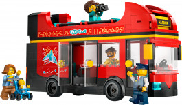 LEGO Червоний двоповерховий екскурсійний автобус (60407)