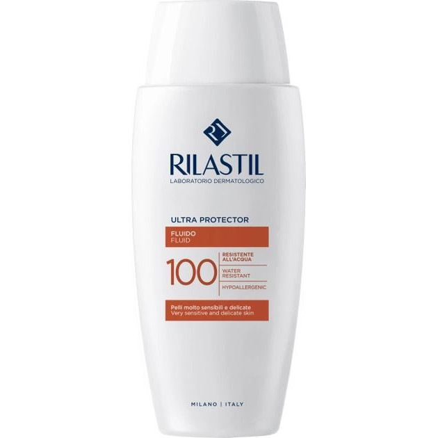 Rilastil Сонцезахисний флюїд для обличчя та тіла  Sun System  Ultra Protector SPF 100+/50+ 50 мл (80555102428 - зображення 1