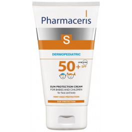 Pharmaceris Сонцезахисний крем для обличчя та тіла дітей і новонароджених  S Sun Protection SPF50+ 125 мл (59007