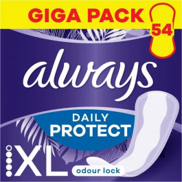 Always Щоденні прокладки  Daily Protect ХL Нейтралізація запаху 54 шт.