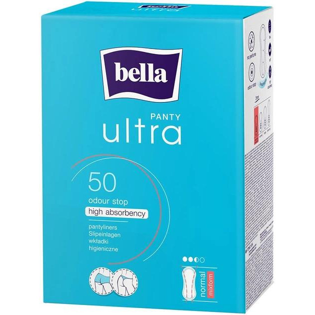 Bella Прокладки гігієнічні щоденні  Panty Ultra Mixform 50 шт (5900516313395) - зображення 1