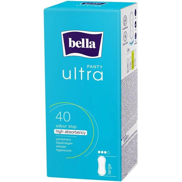 Bella Прокладки гігієнічні щоденні  Panty Ultra Large 40 шт (5900516313418) - зображення 1