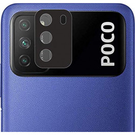 BeCover Защитное стекло для камеры Poco M3 (706629)