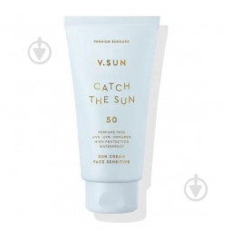 V.Sun Сонцезахисний крем для обличчя V. Sun Sun Cream Face Sensitive SPF 50 75 мл (4260672140138)