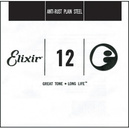   Elixir 13012 Plain Steel .012