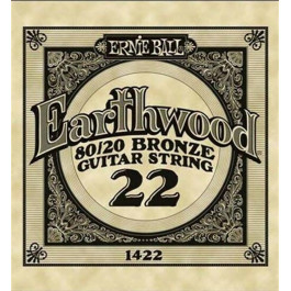 Ernie Ball Струна 1422 Earthwood 80/20 Bronze Acoustic Guitar Strings .022