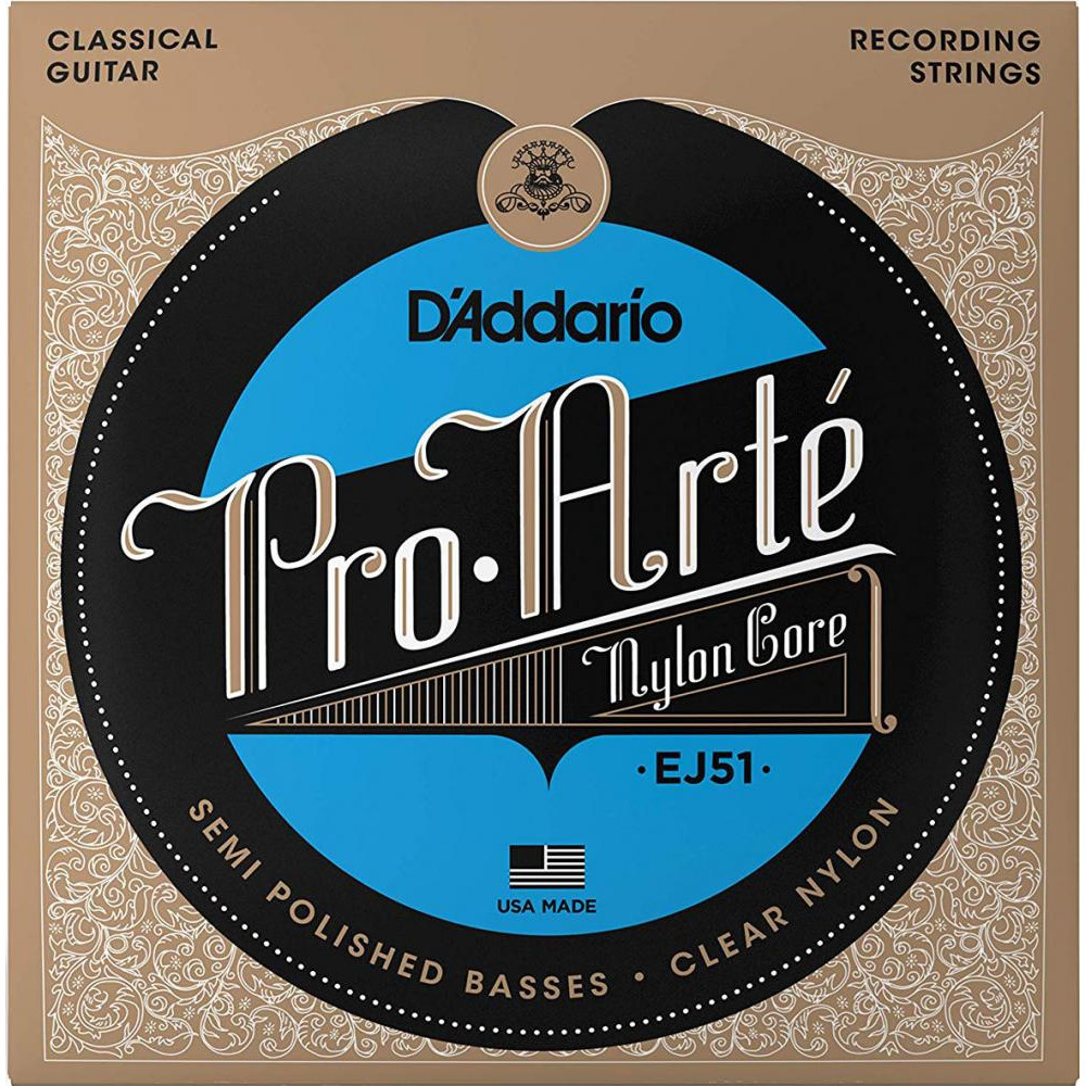 D'Addario EJ51 Classical Guitar Strings Hard Tension - зображення 1