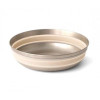 Sea to Summit Detour Stainless Steel Collapsible Bowl Moonstruck Grey L 915 мл (STS ACK039011-061806) - зображення 1